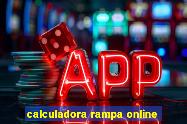 calculadora rampa online